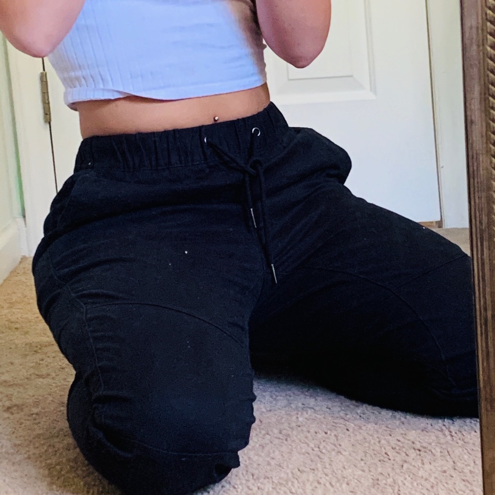 Pacsun black cargo pants size 30